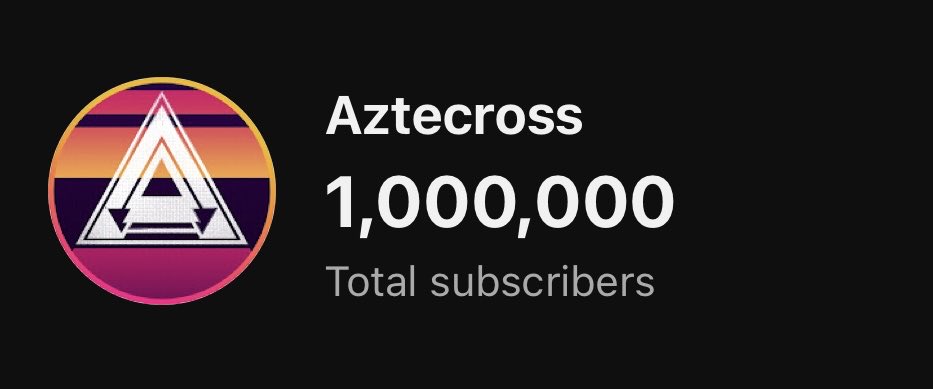 Aztecross's tweet image. Thank you all ❤️