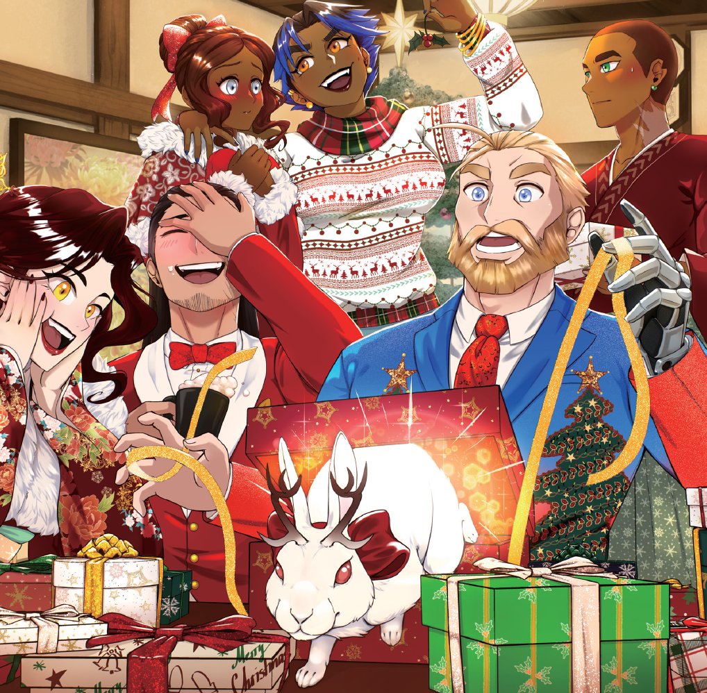 RTalsorianGames's tweet photo. Even agents defending the Mosaic against invading yokai need to decompress sometime...

Our latest Shadow Scar free DLC takes you back to HQ, and lets you participate in the year end festivities with new items, a secret Santa system, and more!

https://t.co/mzNEzsKyX5 https://t.co/aCEZtB5izK