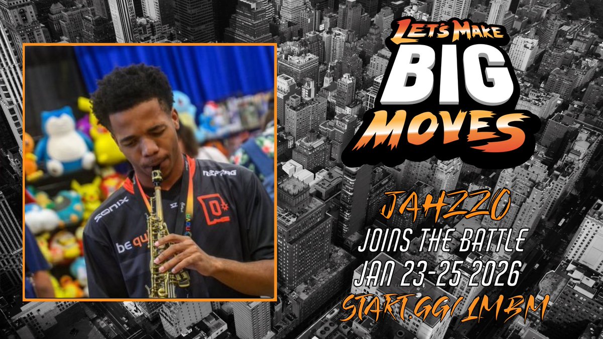 After an unforgettable performance at Supernova this year, <a href="/Jahzz0/">DTN 💣| Jahzz0</a> is looking to kick things off on the right foot in 2026 😤

Join him and the rest of our star-studded lineup in NYC this coming January: start.gg/LMBM