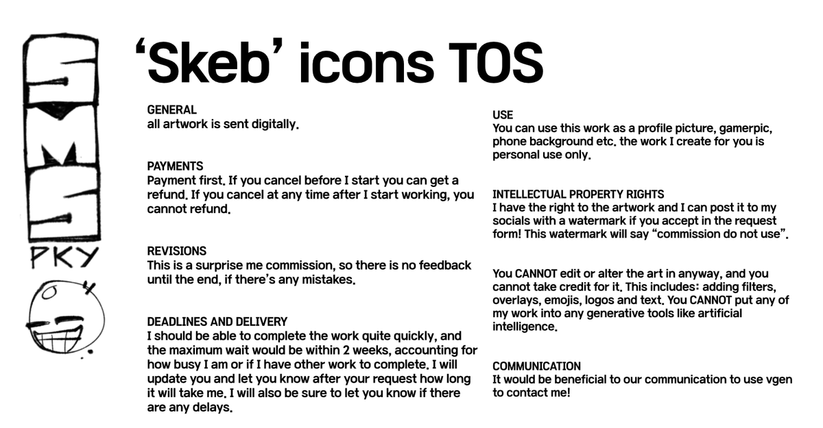 ✍️ Skeb style icons now available! 

#VGen  

vgen.co/SMSUK
