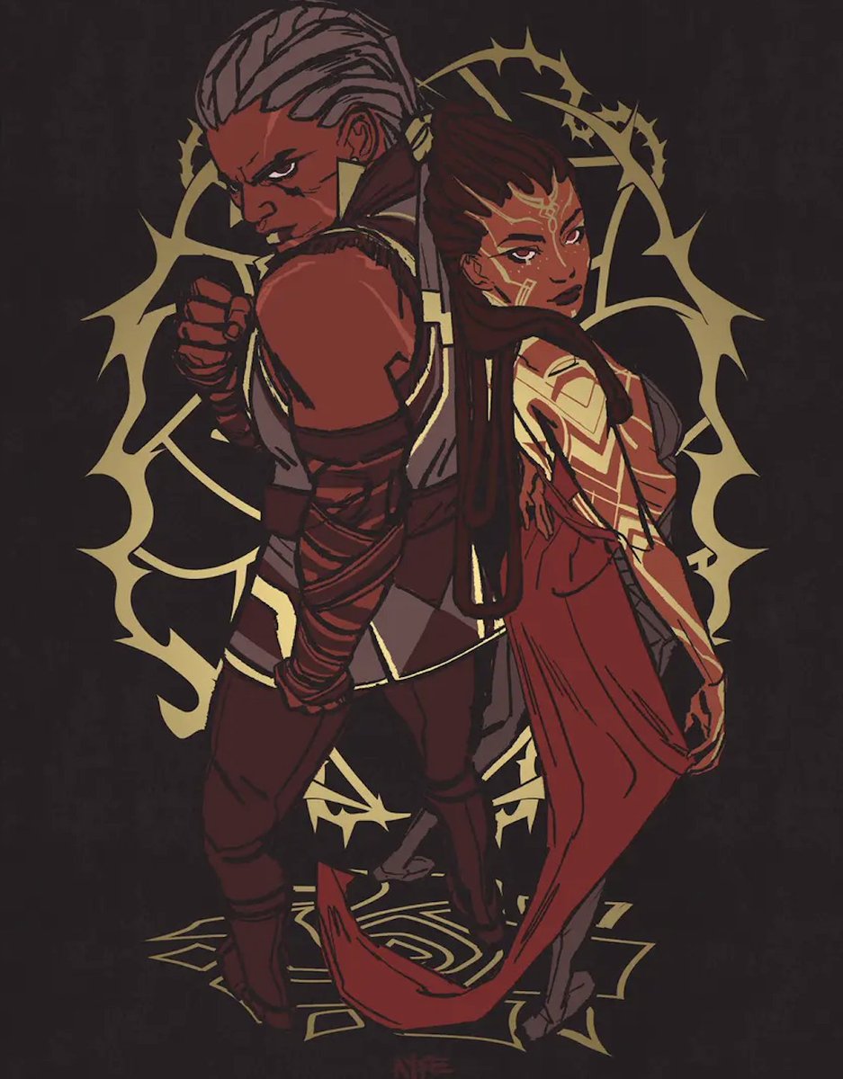 The Mel and Ambessa shirt is live and they look SO cunty! 

Preorder it ASAP: merch.riotgames.com/en-us/product/…