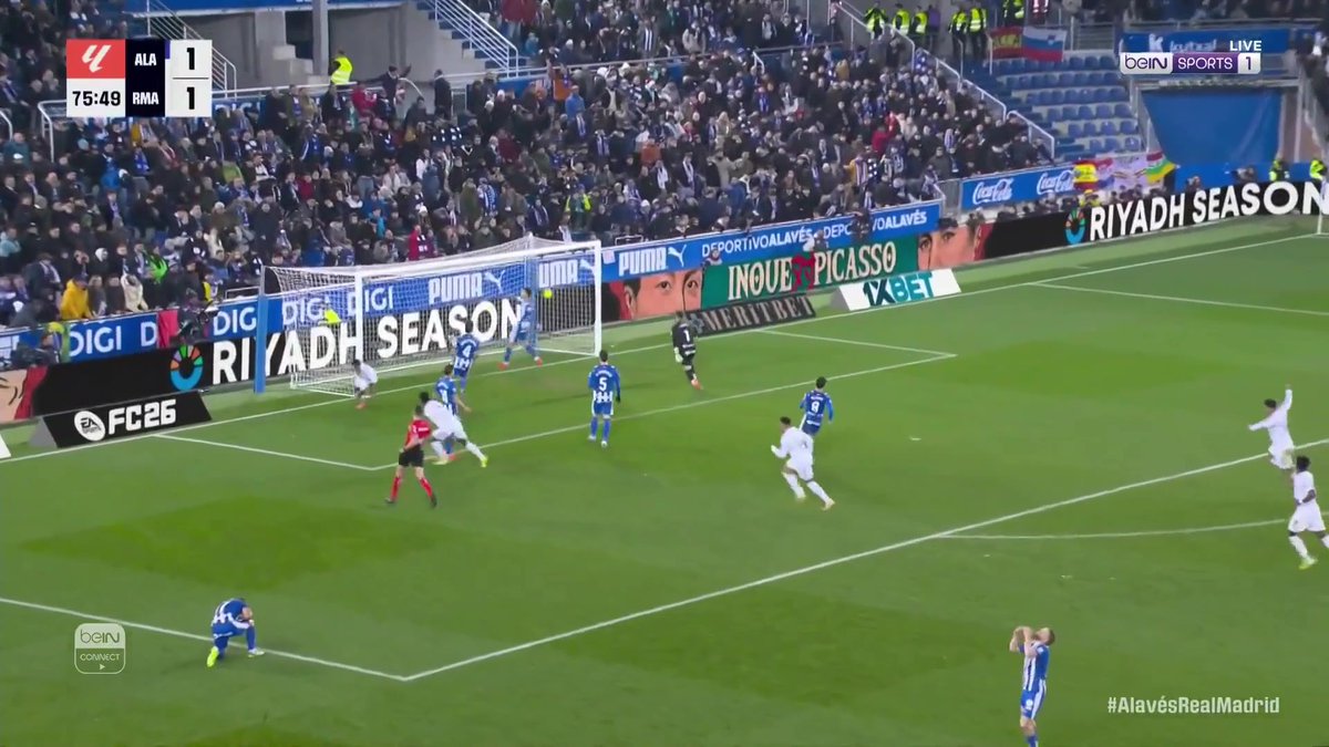 الثنائي البرازيلي يعود من جديد. فينيسيوس يصنع ورودريجو يسجل 