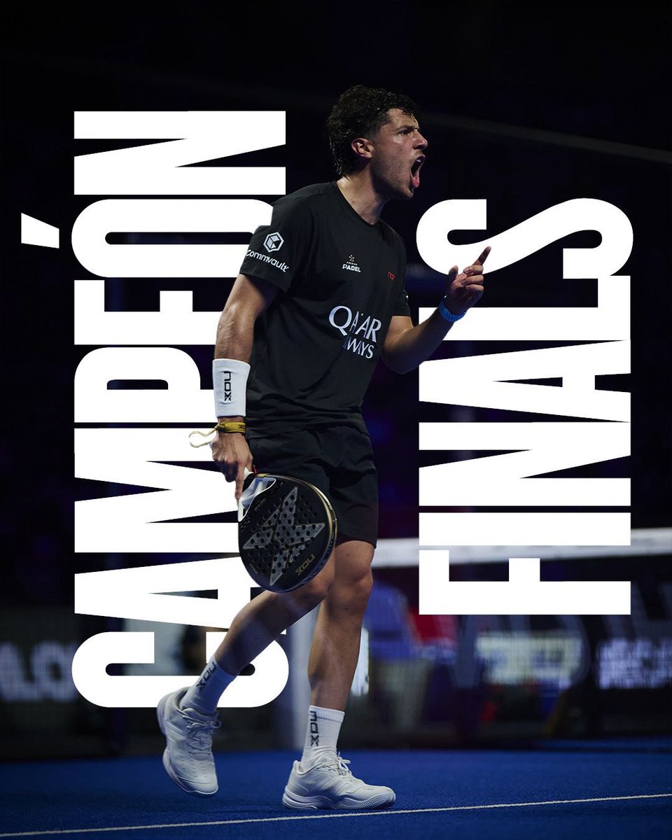 Enhorabuena <a href="/agustapiacarp/">Agustin Tapia</a> por tu gran victoria en el Premier Padel Finals 🔝🫶🏻

#noxpadel #TeamNox #tapia