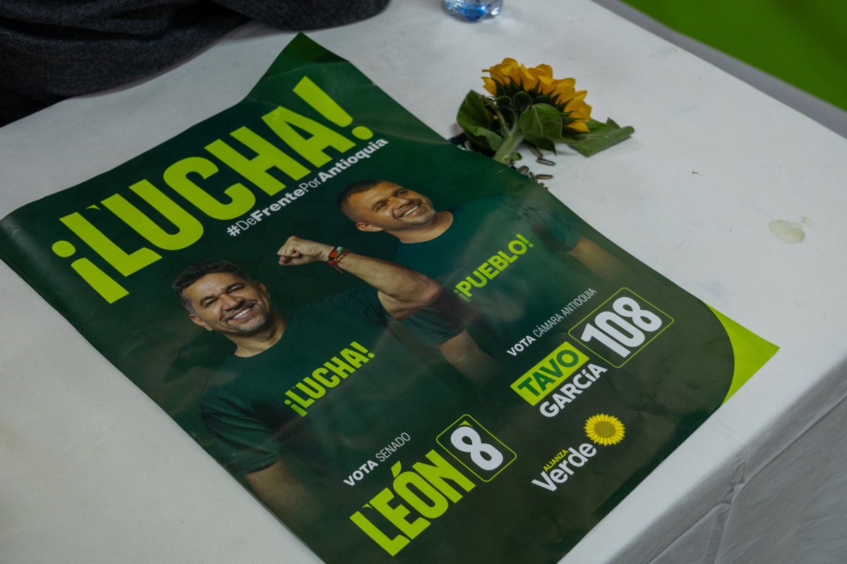 LeonFredyM's tweet photo. Con @tavogarciapi inauguramos nuestra sede de campaña en Marinilla, Antioquia.

Tavo es un lider que lucha por la gente y el territorio. Ante 200 personas, nos comprometemos a defender el oriente antioqueño. 

MARINILLO VOTA MARINILLO.

#DeFrentePorAntioquia desde el @PartidoVerdeCoL