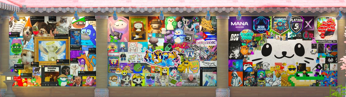 SuperTrip64's tweet photo. The Degen Community Mural is complete🎨

Tap, hold, load in 4K https://t.co/dBD3KD4oE4