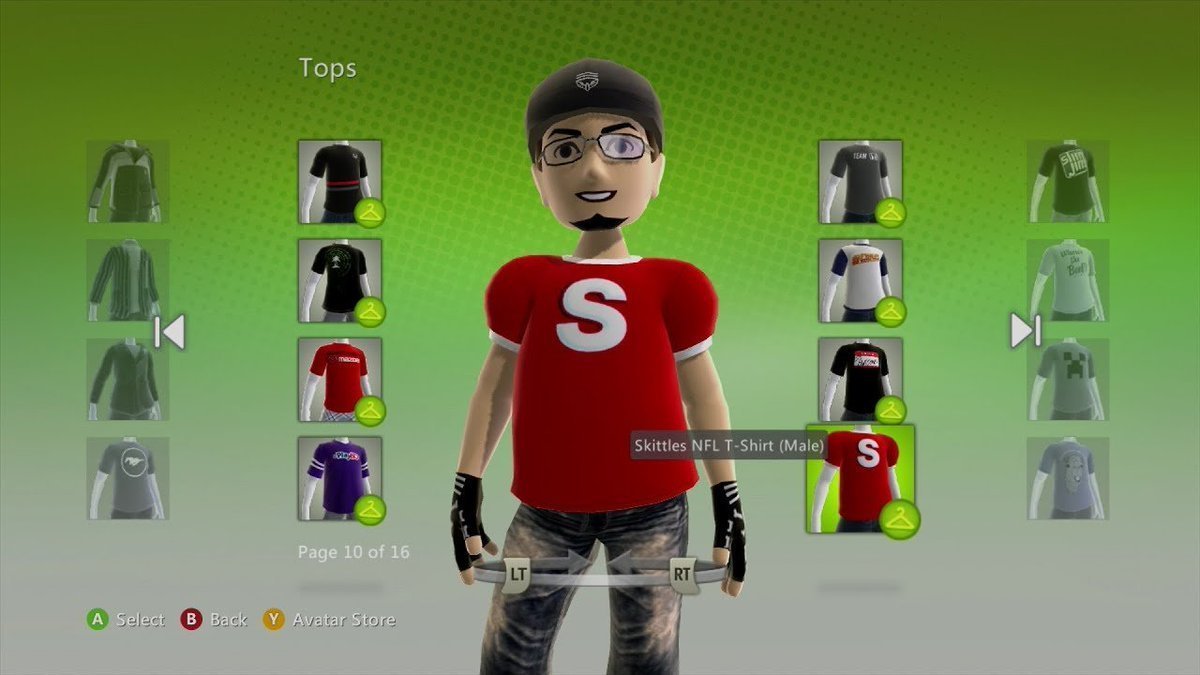 NostalgiaFolder's tweet image. Xbox Avatars (launched 2008)