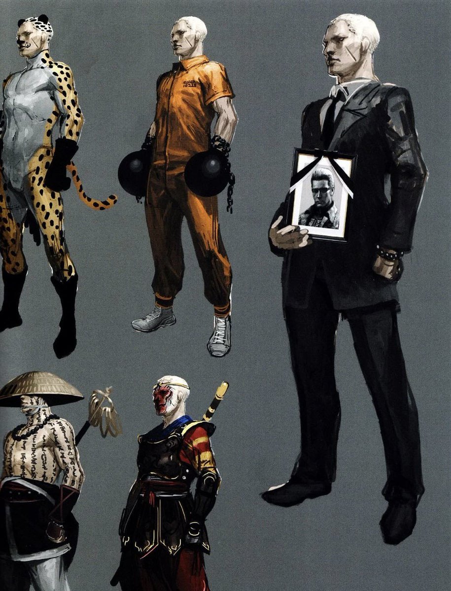 deerlum's tweet photo. re6 concept arts are so unserious bc wdym they were going to have jake just carry a picture of his deceased father around https://t.co/ys1xoTkZ34