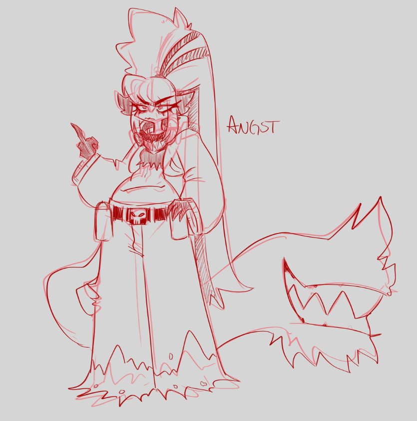Cartoonfanatic4's tweet photo. Been doodling like mad, even revamped my old original fc and made new ones! (The last 2 are the same girl) its been fun tbh XD do much potential for angst

#hazbinhotel #hazbinhotelfc #hazbinhoteloc #sketch #digitalart https://t.co/5nG2eywdz0