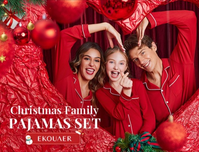GivineGzy's tweet photo. Christmas family goals unlocked!
Matching pajamas for everybody โ long sleeve, button down, super soft & festive black design.
Make your holiday photos go viral this year!
Grab yours now๐ https://t.co/FNISpjV1uy
#ChristmasPajamas #FamilyMatching #HolidayVibes #Christmas2025 https://t.co/Tdjk7TSUt9