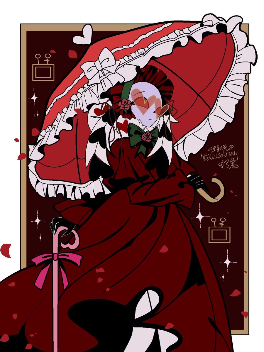 ⑦＊オバケの森とデビルうさちゃん＊シーグラスアート イラストレーション学科 1年 『うさぎちゃん』 - GENSEKI