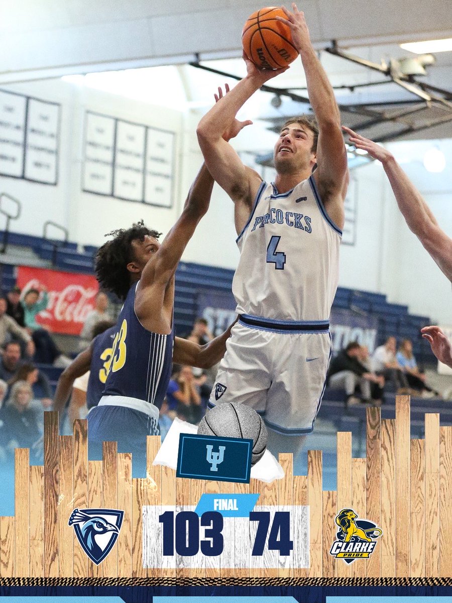 UIUPeacocks's tweet photo. 🏀: FINAL

Tate Petersen: 14 pts, 4-7 3pt, 2 ast
Ashton Hermann: 13 pts, 5-8 FG, 1 reb, 1 ast
Kyle Hrncir: 12 pts, 6 ast, 5 reb, 3 stl
Cael Reichter: 10 pts, 8 reb, 2 ast
Ty Pflughaupt: 10 pts, 1 reb, 1 ast

#FeathersUp | #CreateYourLegacy | #GLVCmbb https://t.co/qcLFDW1lhS