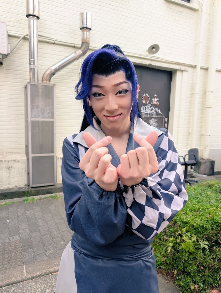 konishiJun17496's tweet photo. #長谷川劇団
 #長谷川一馬若座長
私の好きな写真355枚目💜💙💜 https://t.co/eTcS5YReBz