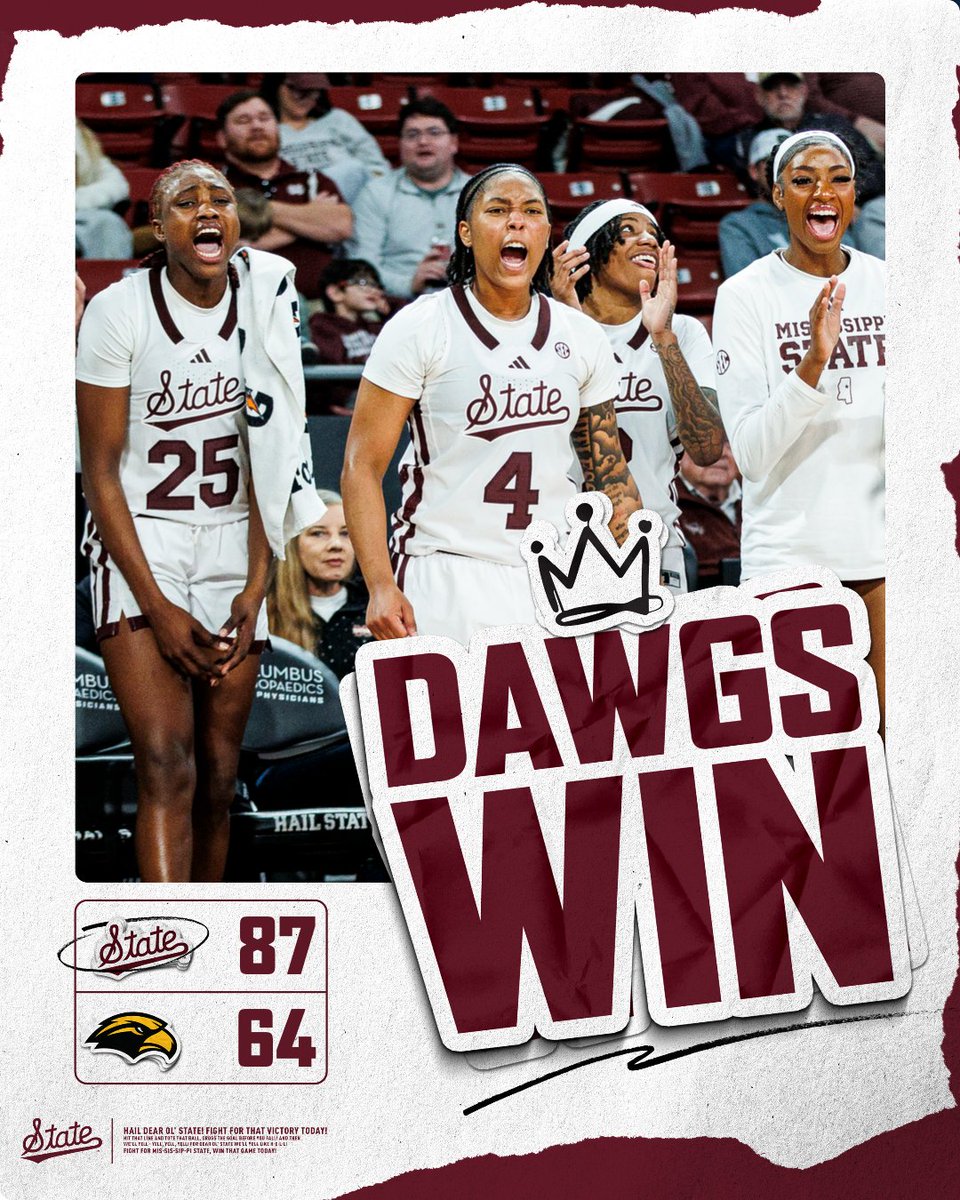 HailStateWBK's tweet image. Dawgs Win Number 10!

#HailState