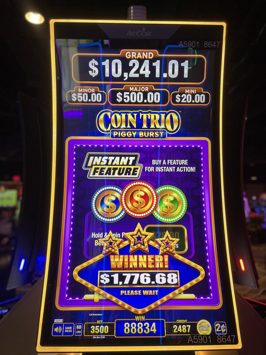 jstros_'s tweet image. 3 handpays-3 weekends in a row.  💪🏼 love you @JACKThistledown