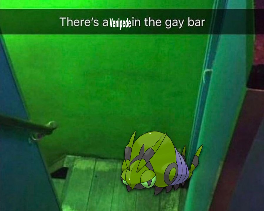 The Venipede tweet media