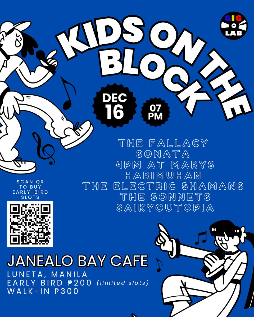 GigLabPH's tweet image. UPDATED POSTER ‼️‼️

NEW VENUE Janealo Bay Cafè ‼️‼️

LET'S GIG PARE ‼️‼️