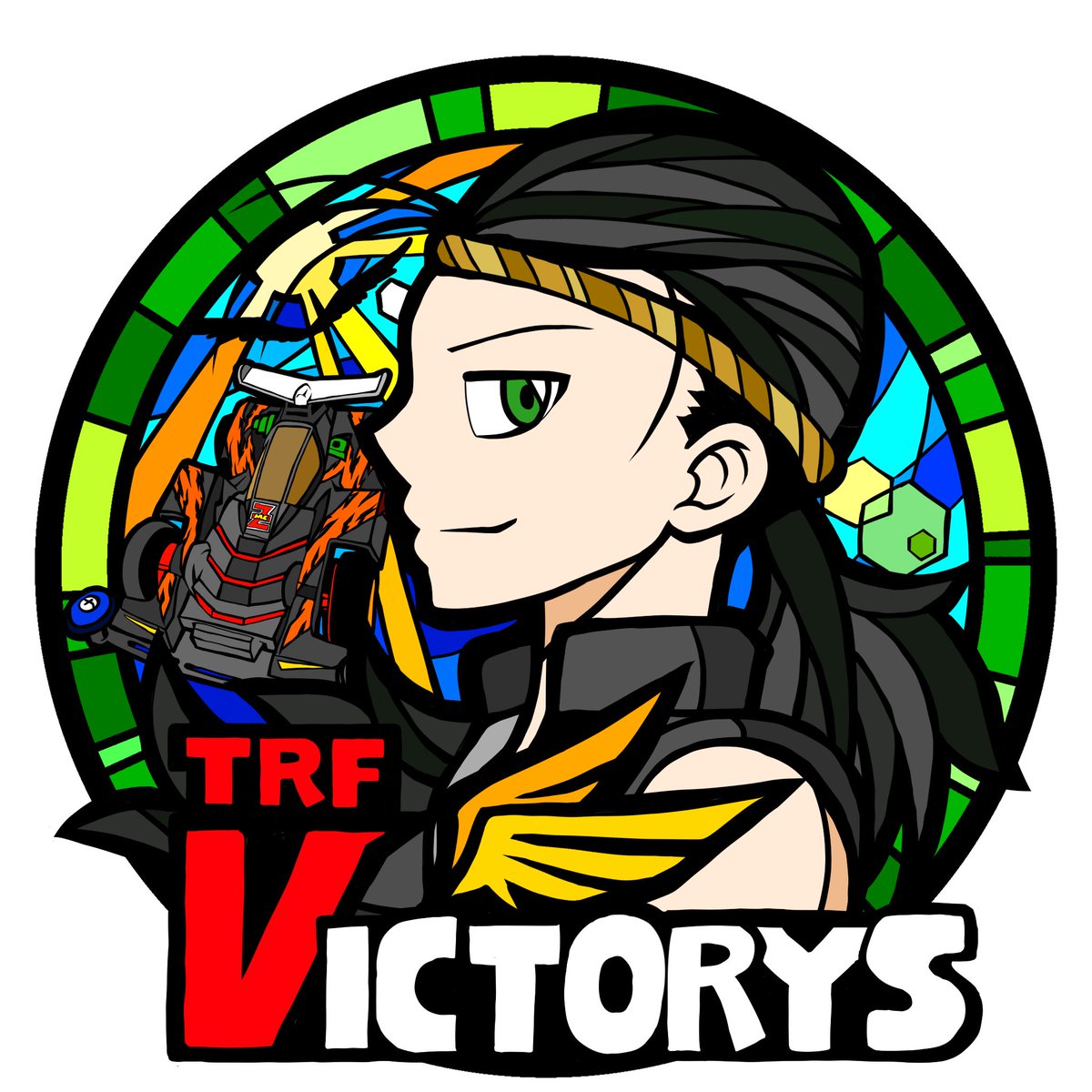 や、やっとこちらでご報告…_:(´ཀ`」 ∠): 先月に「ステンドグラス風の