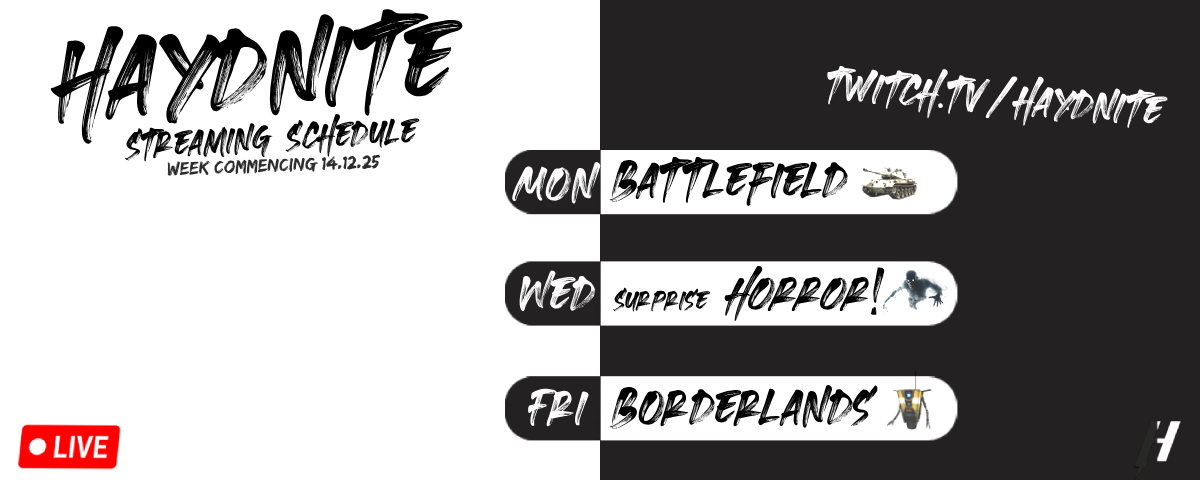Haydnite ⚡ Live on Twitch tweet media