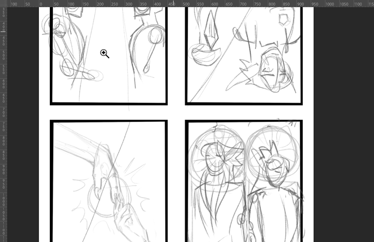 On last night's stream, we...
✨watched me repeatedly try to pinch zoom on the display tablet
✨discussed using references + good resources
✨got off on a tangeant about the products Alphonse Mucha's posters are advertising
✨got some cover thumbnails done!

See you next week ❤️