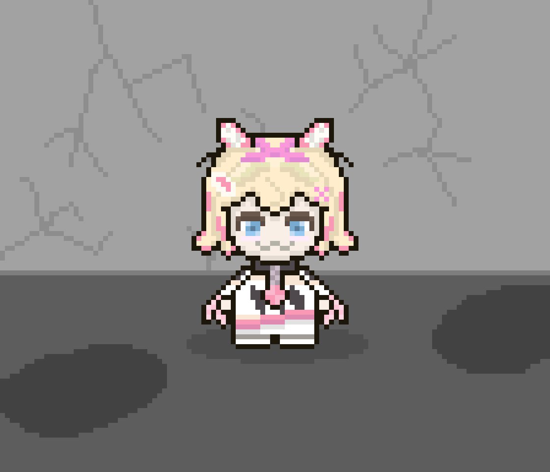 Im liking this undertale style of drawing people.

I will draw fuwawa another day since I want to do one person per art, so don’t worry the twins will be together!!! BAU BAU

#FWMCpix