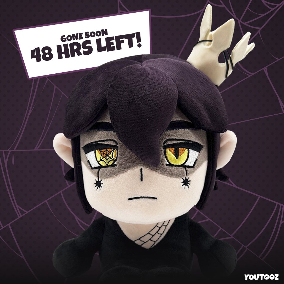 catfish_pond's tweet photo. It's the Final Countdown! Don't miss out!
Spider King Plushie is now available for PRE ORDER on the Youtooz store! Don't wait @youtooz 
Order HERE https://t.co/Hh4D6g9hT1 https://t.co/SgJIotCgDP