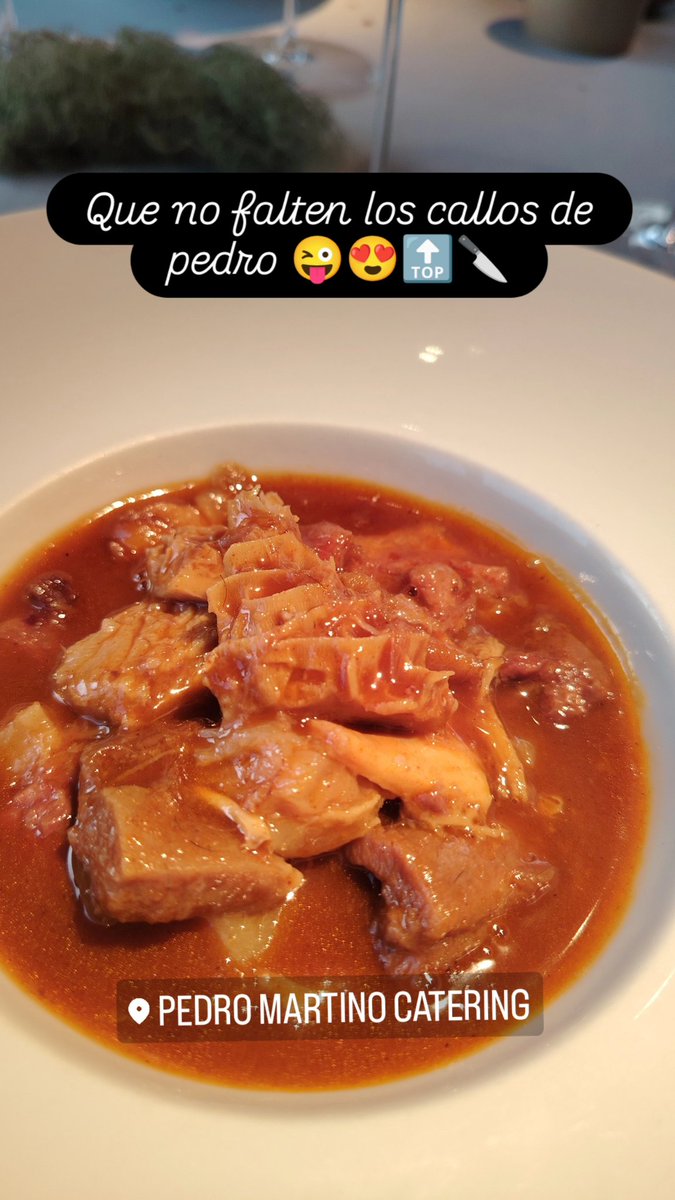 ChefAldeano's tweet photo. Los callos del gran #pedromartino 🔝👌❤️ https://t.co/bhjdPNWsDX