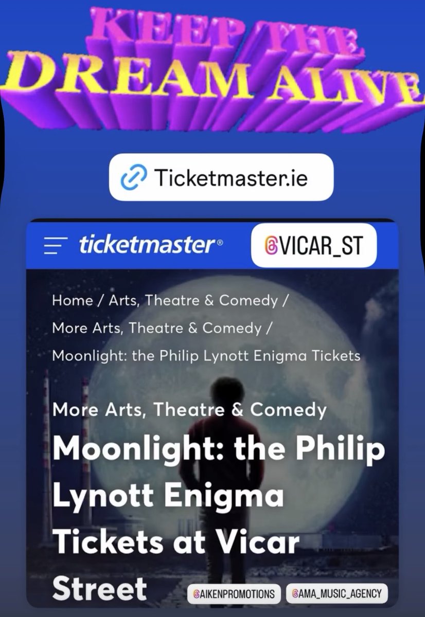 THE RETURN TO VICAR STREET - Box office open - ticketmaster.ie/artist/5503211… We can’t believe we are keeping the dream alive and returning to <a href="/Vicar_Street/">Vicar St</a> next year ~ Massive love and thanks to everyone that has come to see the show over 8,000 of you and we are so excited to return to