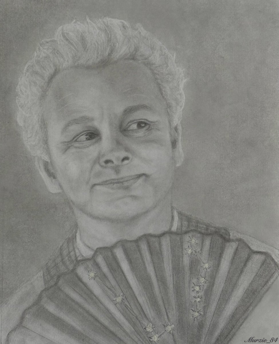 I haven't been drawing for 20 years, but when I opened for myself the amazing universe of
#GOODOMENS, I took a pencil in my hand and in 6 months I made some real progress. Thank you, the one and only <a href="/michaelsheen/">michael sheen 💙</a>, for the inspiration! Waiting to see the nightingales SO MUCH!