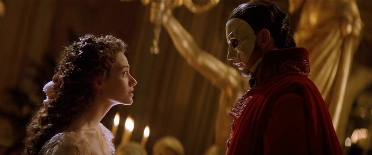 TheCinesthetic's tweet image. the phantom of the opera (2004)