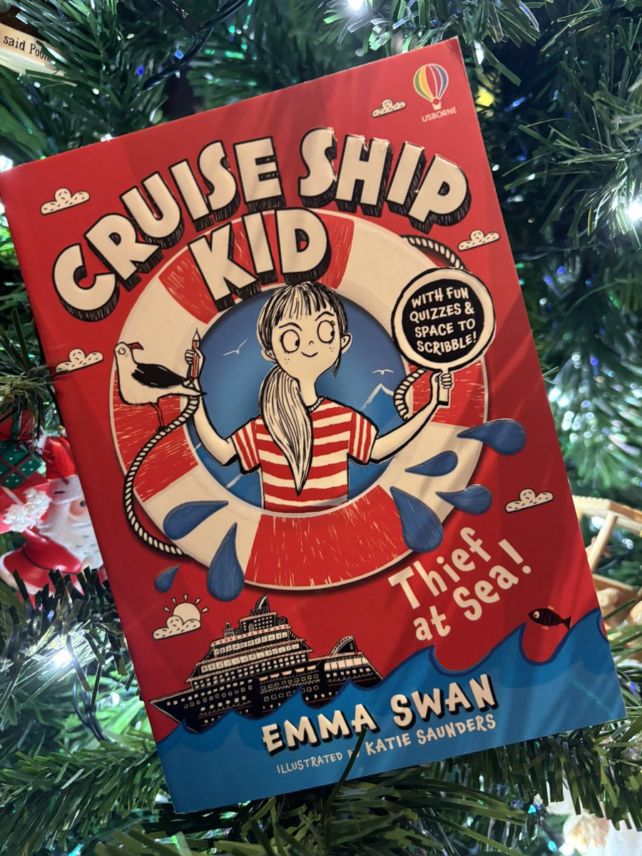Countdown to Christmas Giveaway #3
Win a copy of Cruise Ship Kid: Thief at Sea by Emma Swan &amp; Katie Saunders
To enter: 
🎄FW
🎄RT
🎄Share a Christmasy GIF &amp; tag a friend
Giveaway closes 8pm Sunday 21st December 2025
UK only