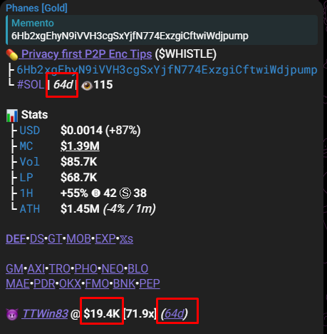King_Memento's tweet photo. Only if i wasn't lazy enough to write a article on X i'd have given you 100 reasons and catalysts on why you should be top blasting $WHISTLE at these levels.

All The FnF's i am in, scanned $WHISTLE at 20kish,
Did i buy? NO? why? Because everyone who claimed to build a RPC or Solana Infra was a rug and failed and scammed away,

Hence i faded this at 20k, 2 months ago,
But i kept on following the page and saw suddenly many of my TG Subs spamming me regularly to check this token despite them knowing i barely buy any mid-cap(it was at 600k).

those who don't know me, I am a Tek Trader, i only trade tek projects, i have been to all the tek projects you see in millions rn when they were sub 100k.

I started researching to figure out the dev has not been just "WORKING" but shipping and delivering daily since past 2 months, the coin went through all the stress tests it could and possibly all the worst markets, but the holders and distribution looked absolutely clean and unshaken because of ONE MAIN REASON, people saw the REAL PRODUCT, LIVE MAINNET, NO MORE FUCKING DEMOS and REAL NUMBERS , REAL REVENUE, REAL OPERATORS And REAL SOL.

The Only Competitors~
1. Helius- Valued In Billions and charges 1k(8 sol a month)
2. QuickNode( $800m Recent Valuation in Series B, $50 Billion In TVL) charges 1k a month (8 Sol)

What makes @Whistle_Ninja  Different here?

Just 0.2 SOL a month and $WHISTLE as the native currency of the infra,

People need to understand, this is a potential Infrastructure provider, not a wrapper project.

And The Dev is so so so so stacked & focused and cracked, he ships almost daily, thats it. this reminds me of $PAYAI Dev , $ZERA dev.
All they did was build, the market did the repricing themselves, $WHISTLE will be repriced violently as well.

a 1000x till a Billy TVL/Valuation.
a 100x from here if they just get 10% of Helius/QuickNode's Market share and most importantly more and more node operators are joining and the latency went as down as 9ms, thats totally insane, with more operators joining this will get more mind-share and scale faster and eventually be endorsed and used by all the big names in space.

Many Of My Followers And TG Subs don't want to buy this because its a mid-cap token and i understand that very well, but if you have size and probably want the best size play rn in the market, you need to check and study catalysts on this, there's no way this doesn't go easy 8-9 figs. And i believe after running $ACE from 100k to 10m and $Lumen from 200k to 3m, my best domain is Mid-Caps with full DD and research.

I myself top blasted at 600k despite having a 20k entry at launch.

Just the matter of time, you're early, very very very very Early.

Dev Daily Shipping- https://t.co/50o5xttj3L