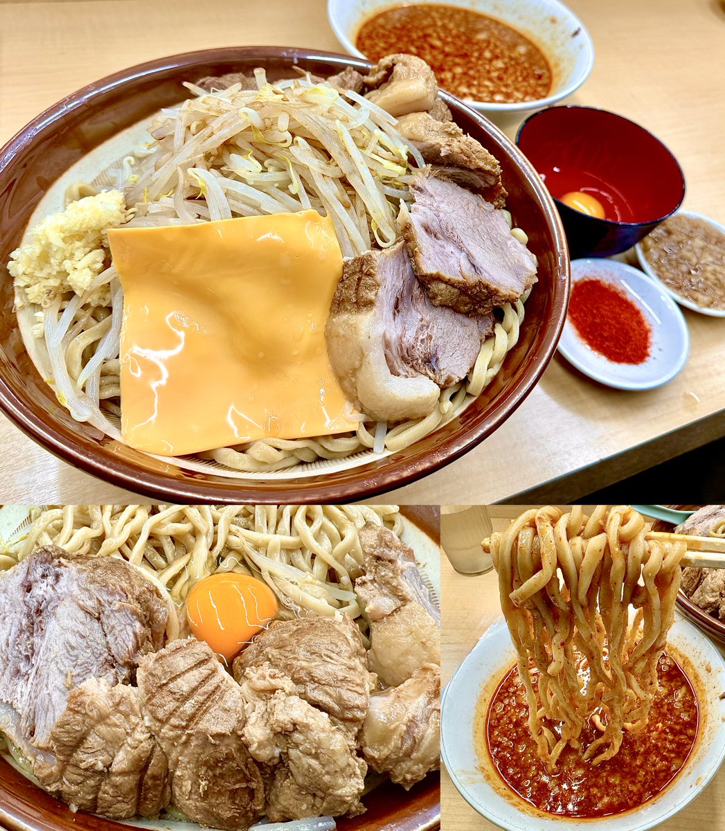 おもしろい方へ 池田 ミッドナイト🌙 『豚🐷味噌つけ麺🍜500g全マシ