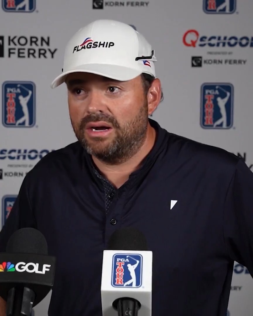 "I cried before leaving my house this morning."

@CheloRozo questioned whether he could handle the moment this morning, but he found the strength to hit the shots today and earned his @PGATOUR card. 