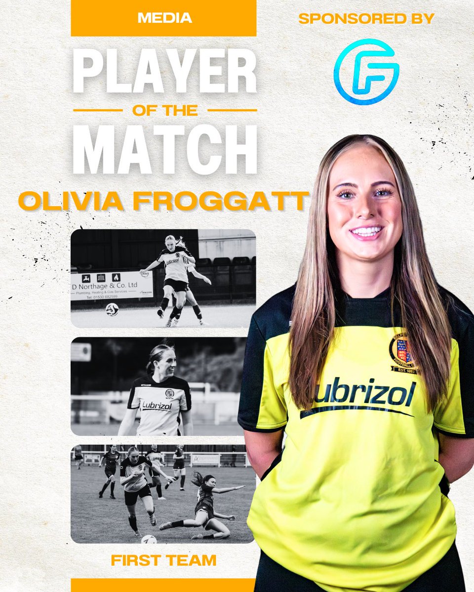 𝐅𝐈𝐑𝐒𝐓 𝐓𝐄𝐀𝐌 𝐌𝐄𝐃𝐈𝐀 𝐏𝐋𝐀𝐘𝐄𝐑 𝐎𝐅 𝐓𝐇𝐄 𝐌𝐀𝐓𝐂𝐇:

𝐎𝐥𝐢𝐯𝐢𝐚 𝐅𝐫𝐨𝐠𝐠𝐚𝐭𝐭

Liv got the media potm for two good finishes and some great passing in attacking areas as she continues to justify her promotion from the Reserves.

Olivia is sponsored by GymFit