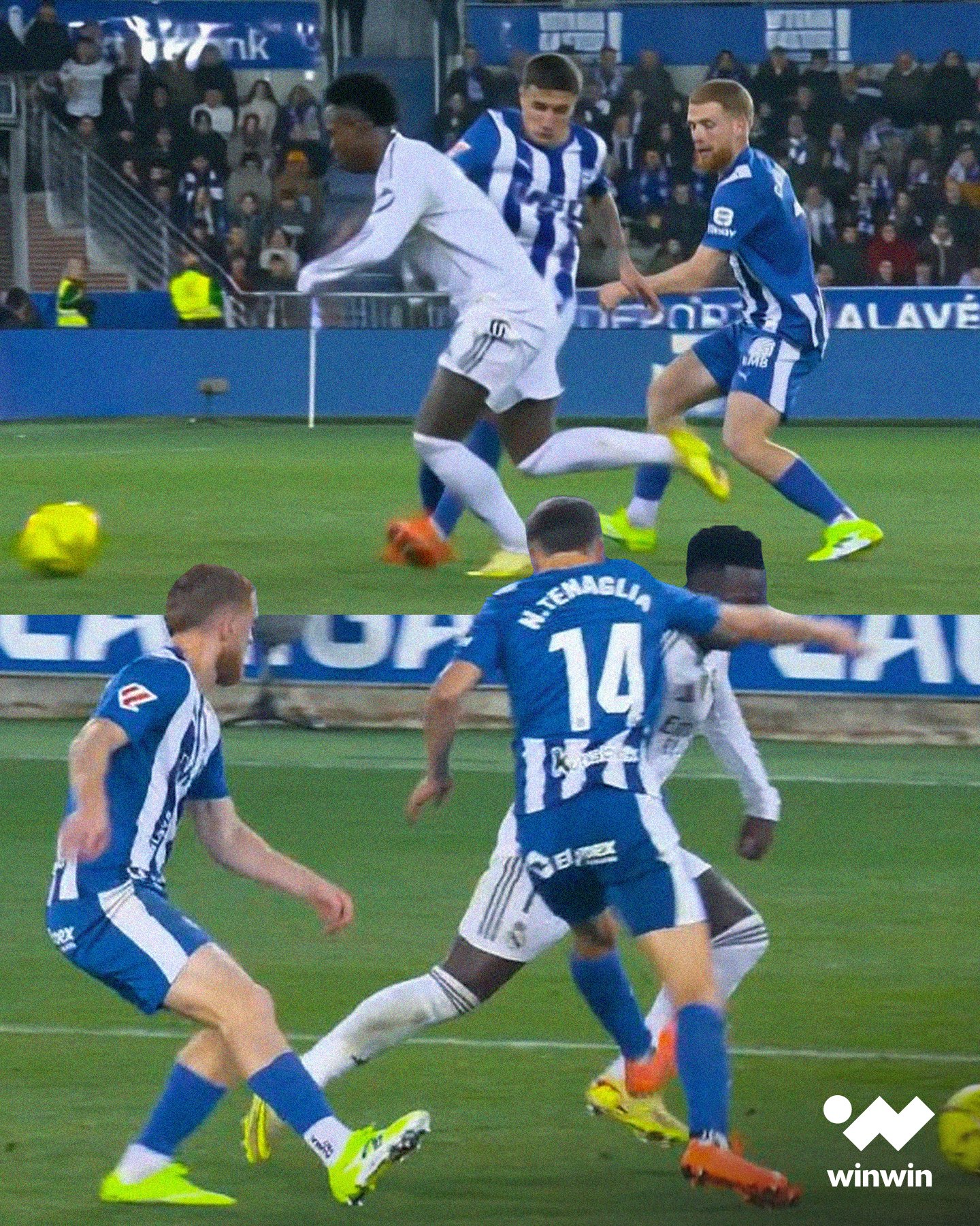 الجدل متواصل. لقطة أثارت جماهير ريال مدريد الذين رأوا أن الحكم ظلم فريقهم بعدم منح فينيسيوس ركلة جزاء. هل ظُلِم الريال فعلا؟ 