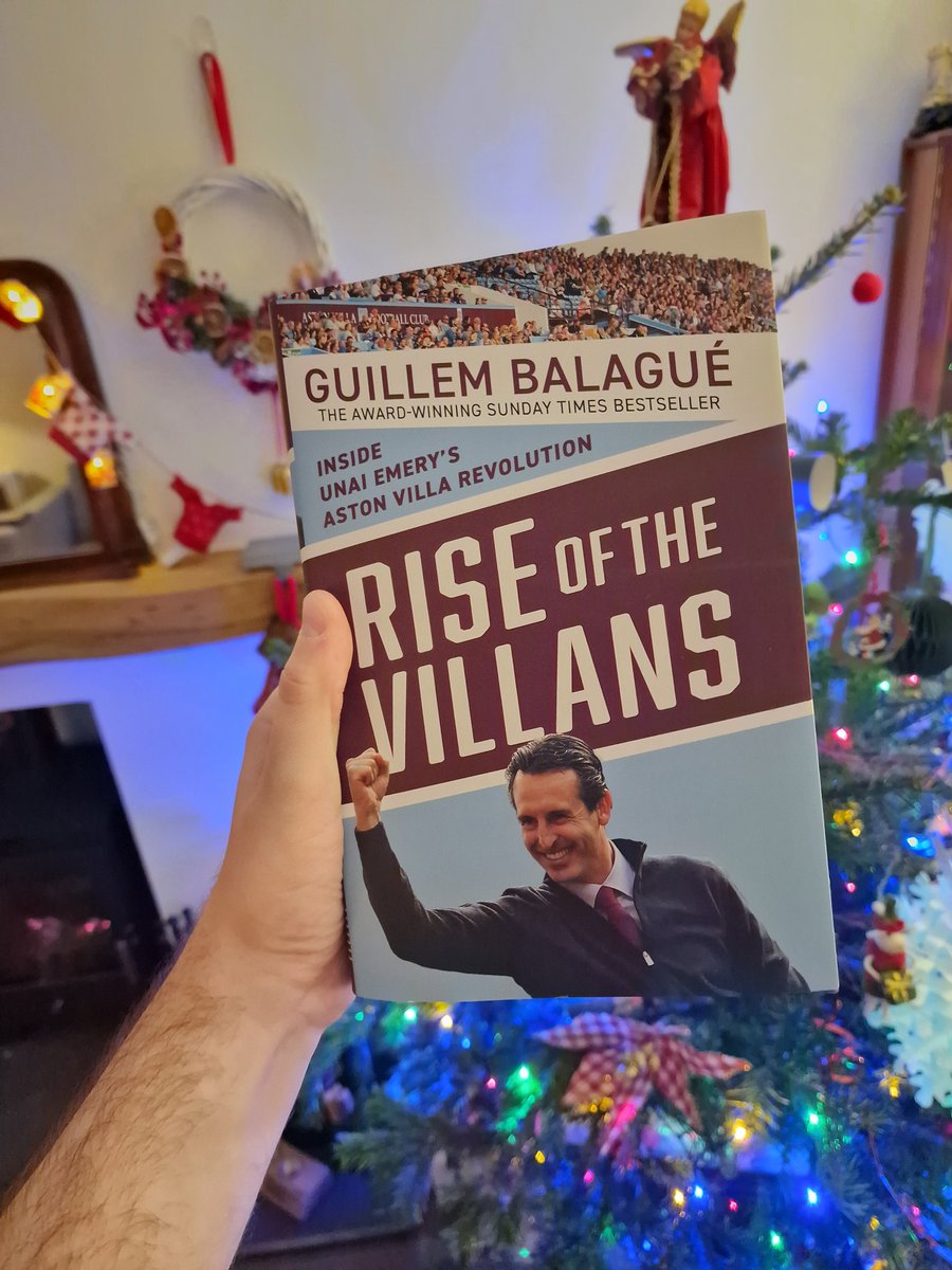 Early Christmas gift for me <a href="/GuillemBalague/">Guillem Balague</a> 😁
Rise of the Villans 📖 
#avfc #utv