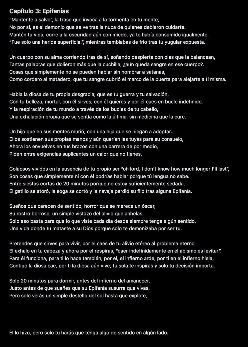 Tay_deadrose's tweet photo. Decidí subir uno de mis poemas hoy, es realmente un borrador por darle un término, está terminado, pero ocupa correcciones, que opinan gentesita bella? :3 se aceptan críticas constructivas, destructivas y amenazas de muerte.
#poetry #poetrylovers #poesia #trans #transtwt https://t.co/kNvdawqEmm