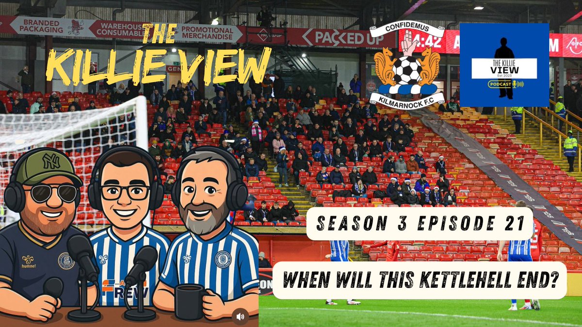 🚨New Episode out now 🫡🔵⚪️

S3️⃣EP2️⃣1️⃣: 

𝙒𝙝𝙚𝙣 𝙬𝙞𝙡𝙡 𝙩𝙝𝙞𝙨 𝙆𝙚𝙩𝙩𝙡𝙚𝙃𝙀𝙇𝙇 𝙚𝙣𝙙?

<a href="/salopiankillie/">Martin Wall</a> <a href="/StephenHopes1/">Stephen Hopes</a> &amp; <a href="/LaurieFinlayson/">Laurie Finlayson</a> discuss👇 

🔴Defeat once again in Aberdeen
⛳️ Waiting for admins flag on Monday
🤐 Silence from up above/CEO requird
🗣️Fans have