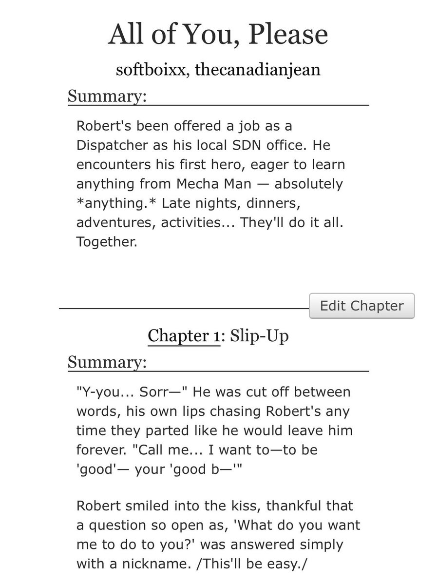 plusuru's tweet image. Alright my first tweet in a hot minute and it’s to tell the world about #watermech #watermecha #waterboy #robertrobertson #dispatch (pls comment on it, I worked really hard on it and I’m editing the next chapter rn!!!!)

archiveofourown.org/works/75319716…