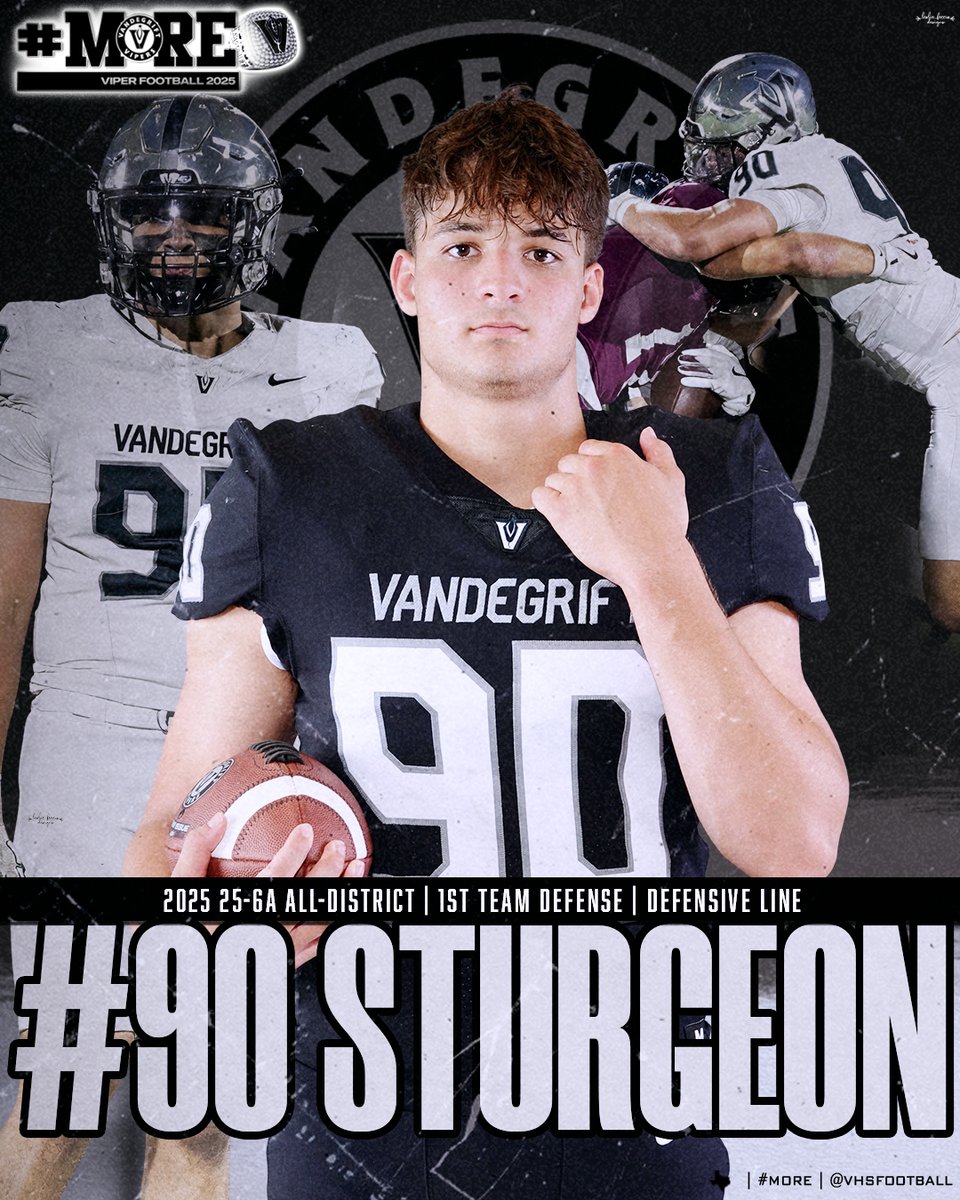 VHSFootball's tweet photo. Congrats to Rohan Sturgeon! 🐍🔥 https://t.co/5KDAsPaQQV