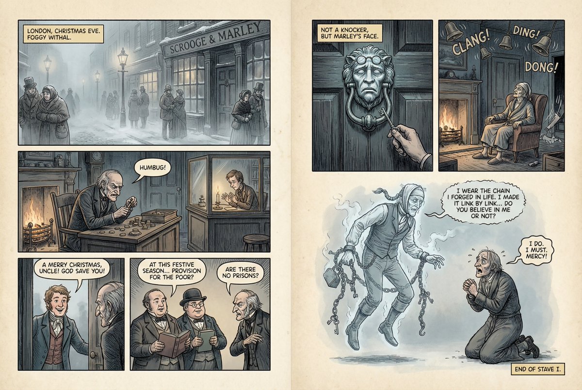 Christmas graphic spread