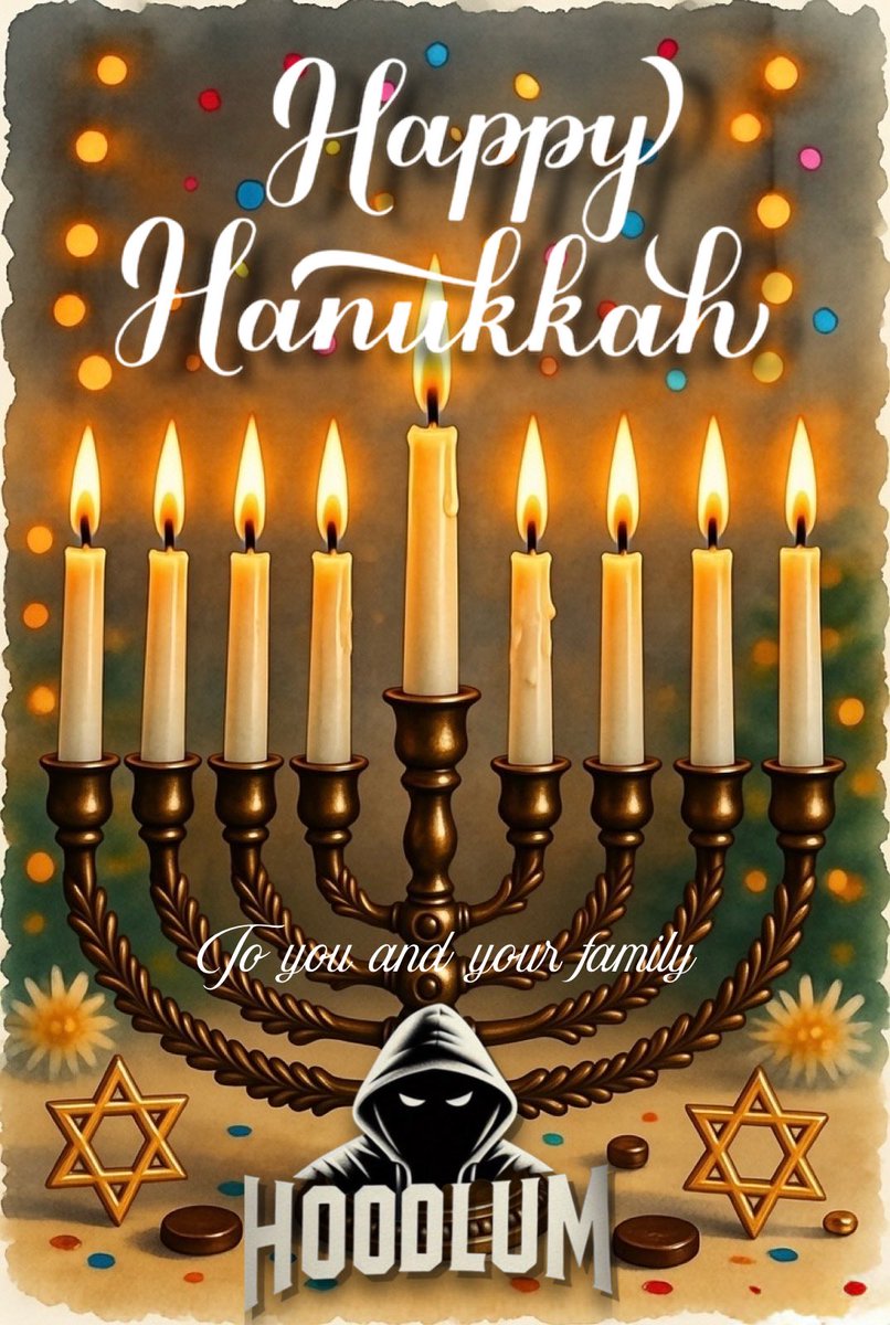Happy Hanukkah to my friends who celebrate. This is not a political post, so please refrain from making it one.
