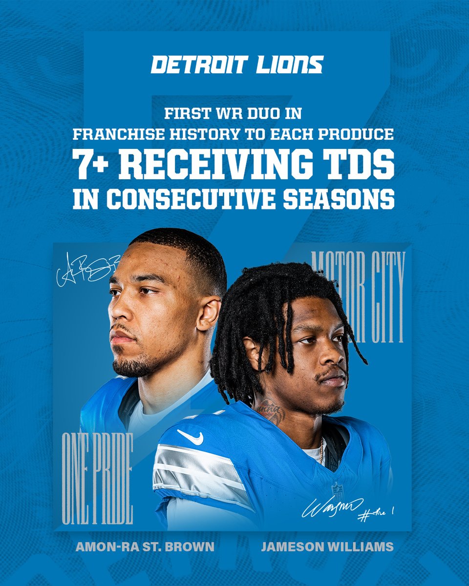 Detroit Lions PR tweet media
