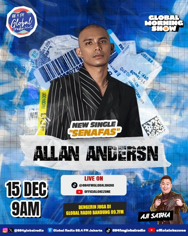 88.4 Global Radio Jakarta tweet media