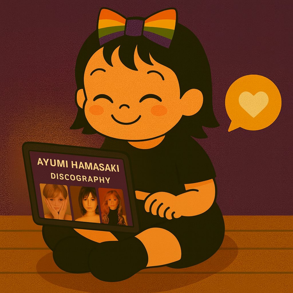 自分自身が 12歳から 浜崎あゆみ様の ディスコグラフィだと 思ってい