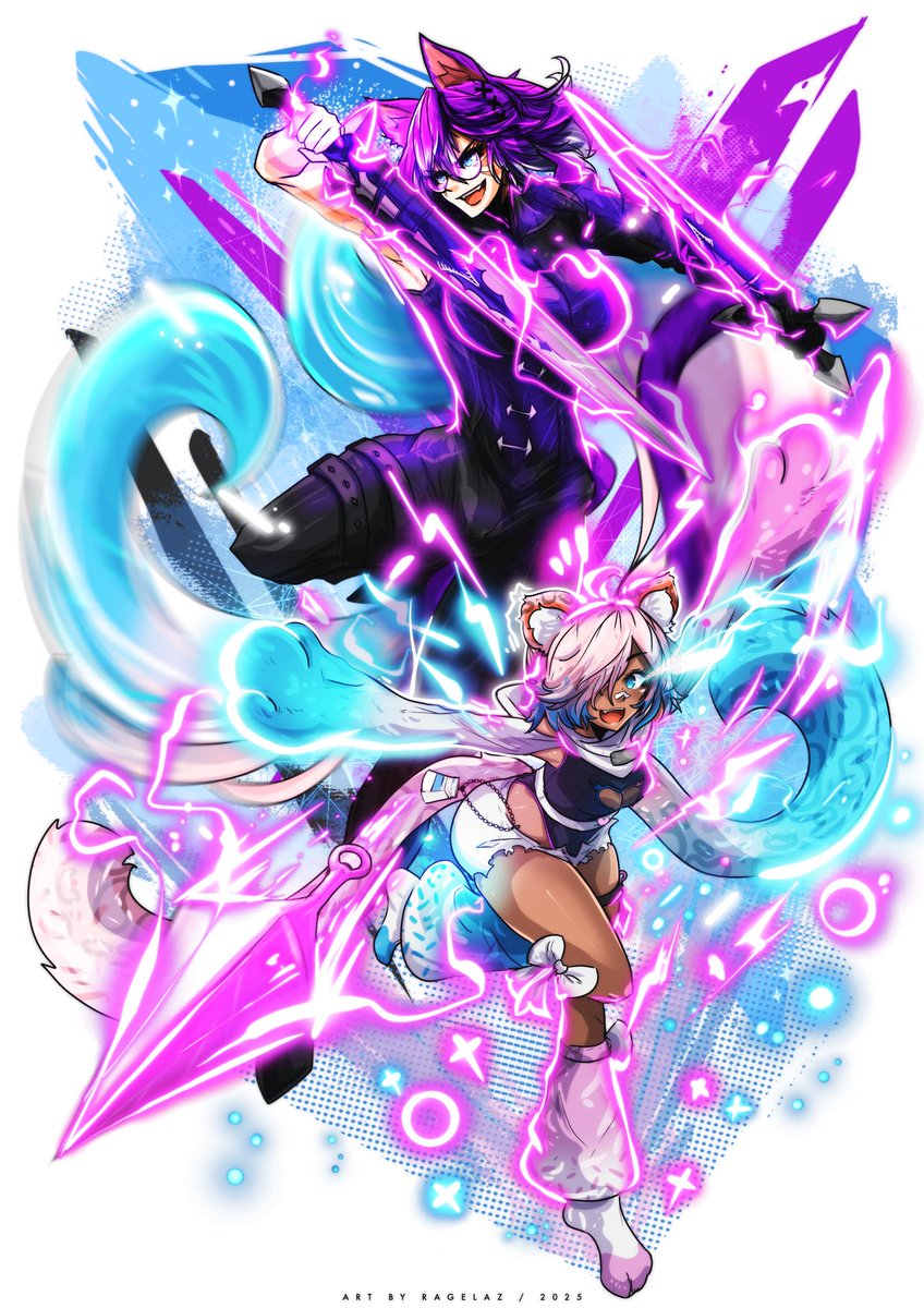 I got to gift the super cool <a href="/KatKandii/">Kandi Kat 🍬</a> for this year’s #ZephcordSecretSanta!

The art is by <a href="/Ragelaz_/">ragelaz - COMMISSIONS OPEN</a>!