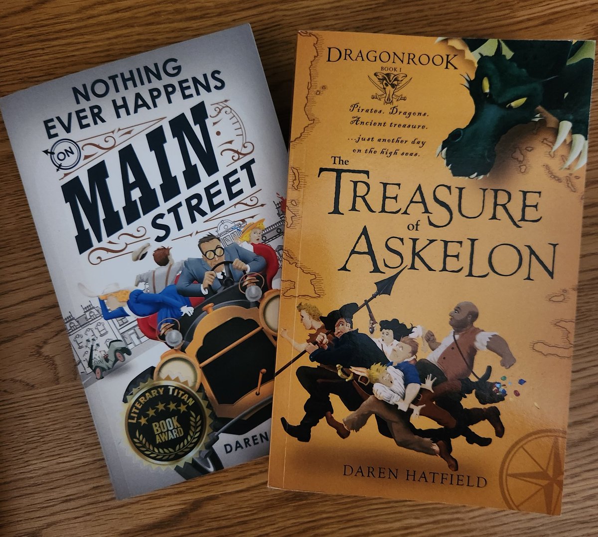 I write fun, clean adventure stories to delight readers of all ages! Check 'em out at amazon.com/author/darenha…