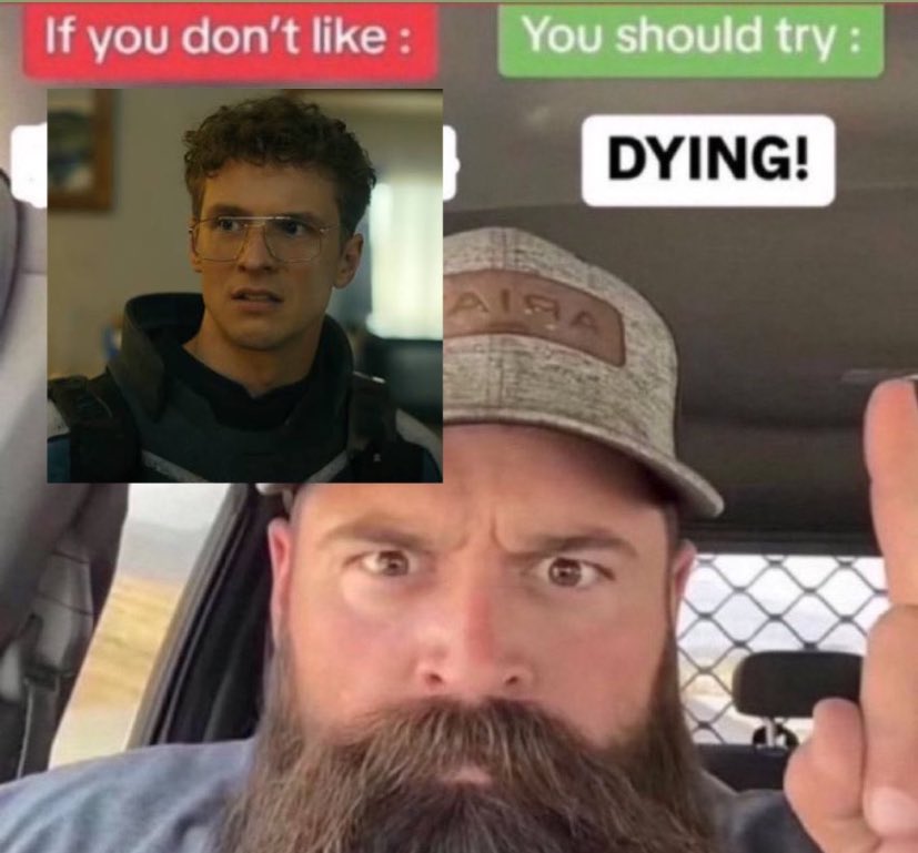 fruispunk's tweet image. bring him back please james gunn