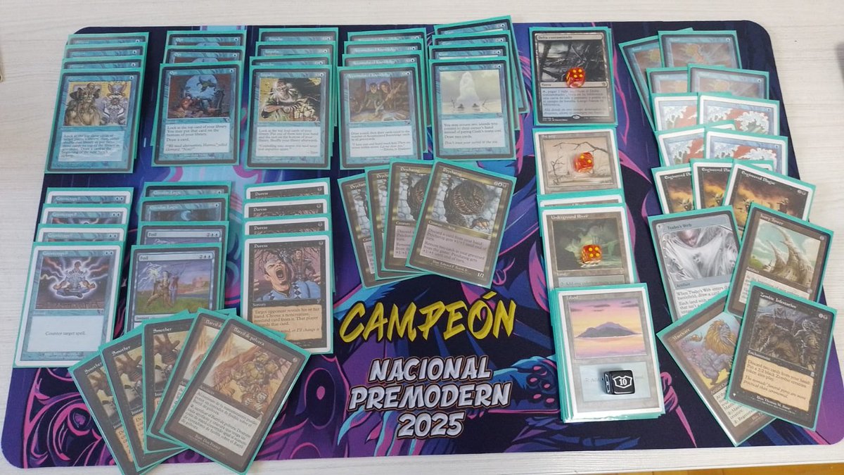 Folks, UB Psychatog  is the new 2025 Argentine National Champion, piloted by the 2023 National Champion (with Goblins), Fernando Orge. Mr. Teeth is more alive than ever in #premodernmtg <a href="/premodernmagic/">Premodern Magic</a> <a href="/premodernmtg/">Premier Premodern</a> <a href="/Mengu09/">Andrea Mengucci</a> <a href="/fireshoes/">Robert Taylor🔥</a> <a href="/TCGCheap/">TCGCheap</a> <a href="/mtgbanding/">Phil Nguyen</a> <a href="/lsv/">Luis Scott-Vargas</a> <a href="/bashi_mtg/">バシ@MTG</a>