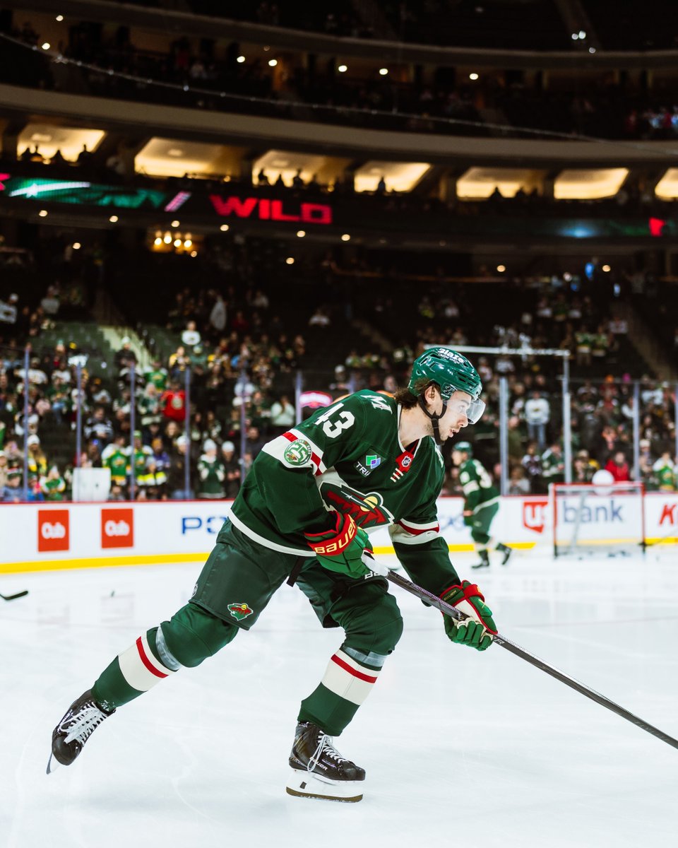 NHL's tweet image. WELCOME TO QUINNESOTA 🔴🟢